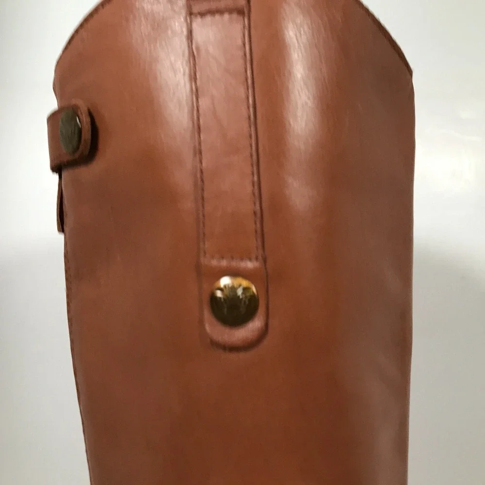 Sam Edelman Penny 2 Womens US 4.5 Riding Boots Brown‎ Whiskey Leather EU 35
